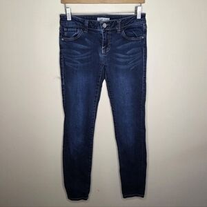 Cabi | #492 Ruby Stretch Dark Wash Low Rise Skinny Jeans Size 4